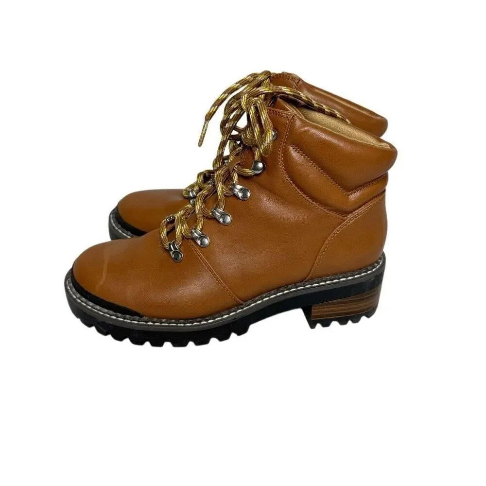 Universal Thread chesnut Kira hiking boots size 8